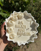Lumânare în recipient - La mulți ani!
